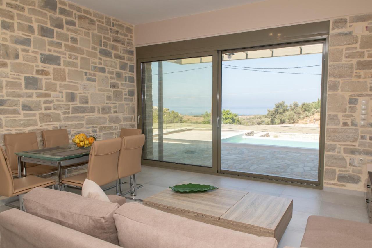 Aeonios Luxury Villa Pitsidia Exterior foto